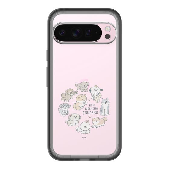 Slim Protection Premium Case［ Hello, It's Dog - All Together - Clear ］