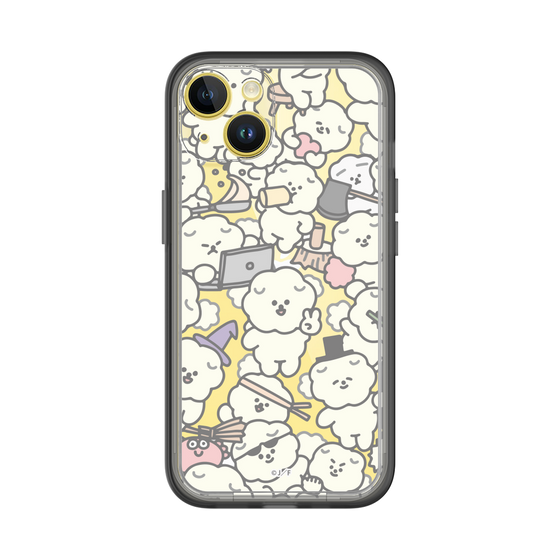 Slim Protection Premium Case［ Mossari Mosao - Fluffy - Clear ］
