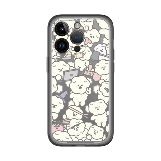 Slim Protection Premium Case［ Mossari Mosao - Fluffy - Clear ］