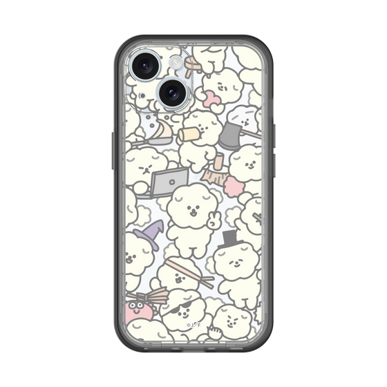 Slim Protection Premium Case［ Mossari Mosao - Fluffy - Clear ］