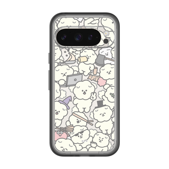 Slim Protection Premium Case［ Mossari Mosao - Fluffy - Clear ］