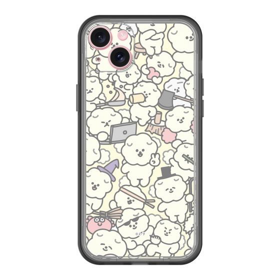 Slim Protection Premium Case［ Mossari Mosao - Fluffy - Beige ］