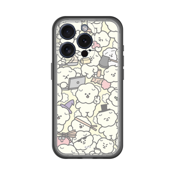 Slim Protection Premium Case［ Mossari Mosao - Fluffy - Beige ］