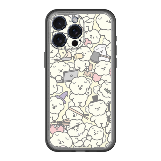 Slim Protection Premium Case［ Mossari Mosao - Fluffy - Beige ］