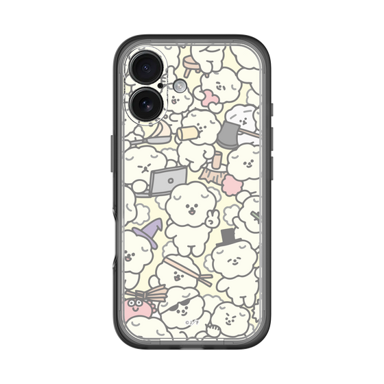 Slim Protection Premium Case［ Mossari Mosao - Fluffy - Beige ］