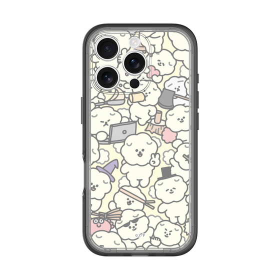 Slim Protection Premium Case［ Mossari Mosao - Fluffy - Beige ］