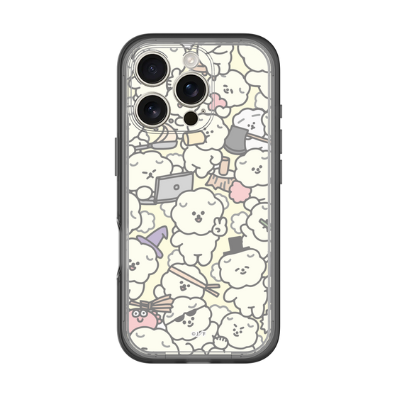 Slim Protection Premium Case［ Mossari Mosao - Fluffy - Beige ］