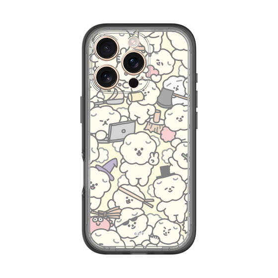 Slim Protection Premium Case［ Mossari Mosao - Fluffy - Beige ］