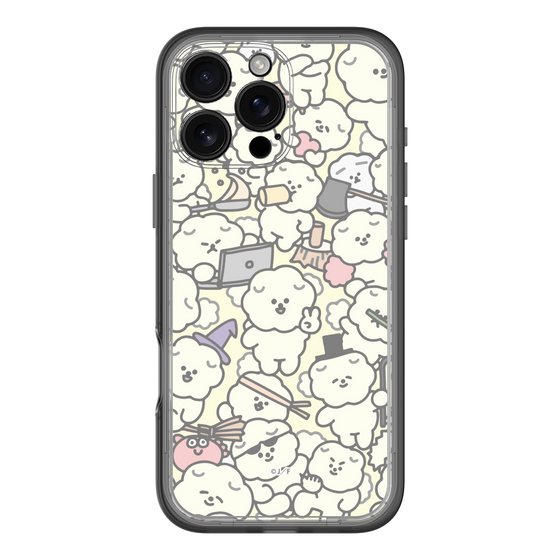 Slim Protection Premium Case［ Mossari Mosao - Fluffy - Beige ］