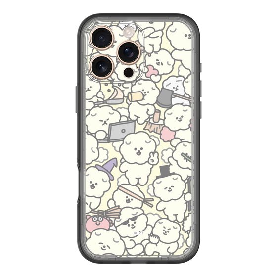 Slim Protection Premium Case［ Mossari Mosao - Fluffy - Beige ］