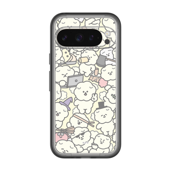 Slim Protection Premium Case［ Mossari Mosao - Fluffy - Beige ］
