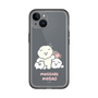 Slim Protection Premium Case［ Mossari Mosao - Everyone Together - Clear ］
