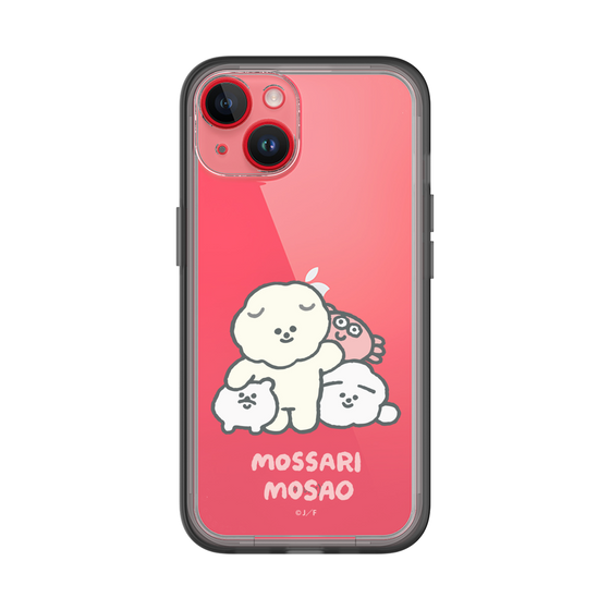 Slim Protection Premium Case［ Mossari Mosao - Everyone Together - Clear ］