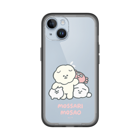 Slim Protection Premium Case［ Mossari Mosao - Everyone Together - Clear ］