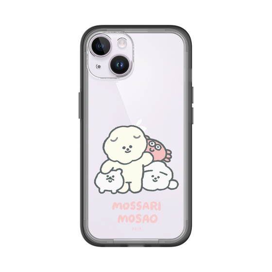Slim Protection Premium Case［ Mossari Mosao - Everyone Together - Clear ］