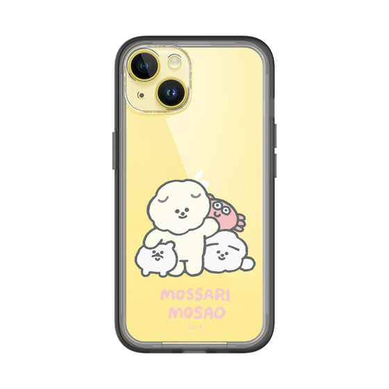 Slim Protection Premium Case［ Mossari Mosao - Everyone Together - Clear ］