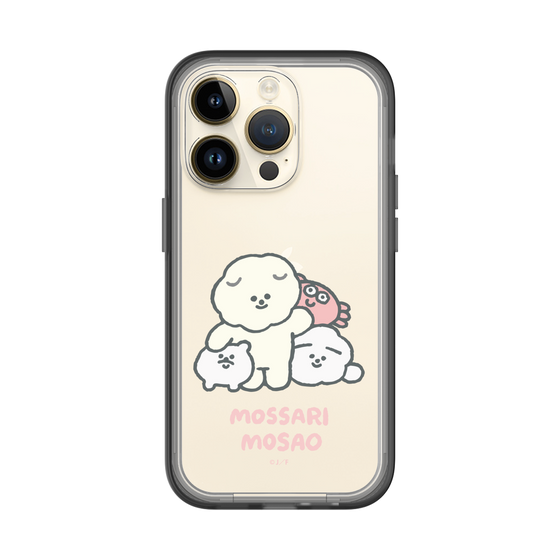 Slim Protection Premium Case［ Mossari Mosao - Everyone Together - Clear ］