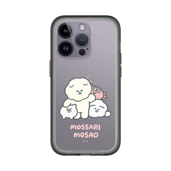 Slim Protection Premium Case［ Mossari Mosao - Everyone Together - Clear ］