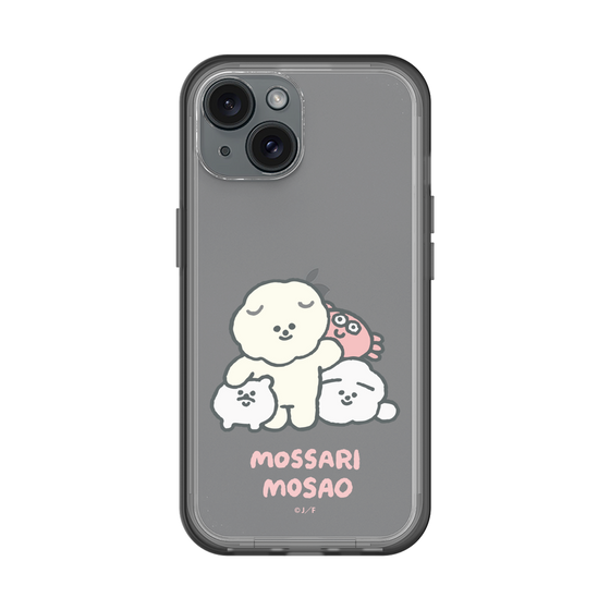 Slim Protection Premium Case［ Mossari Mosao - Everyone Together - Clear ］