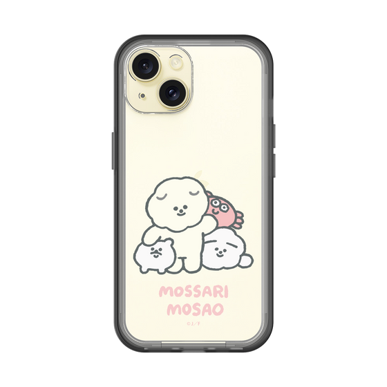 Slim Protection Premium Case［ Mossari Mosao - Everyone Together - Clear ］