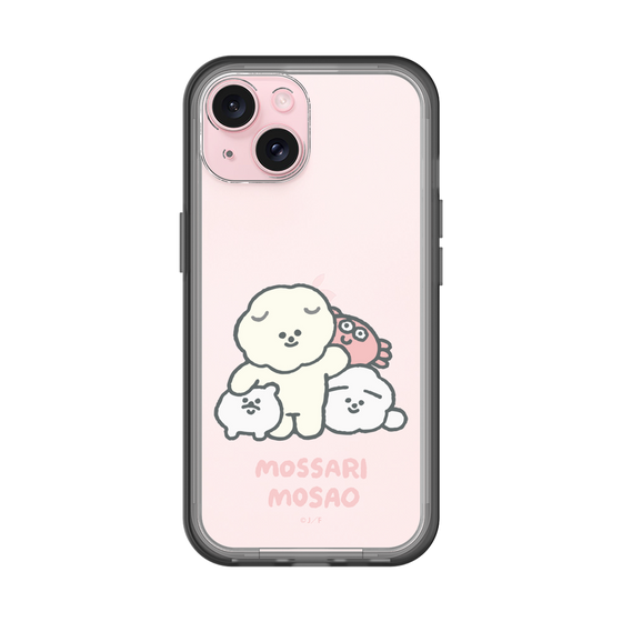 Slim Protection Premium Case［ Mossari Mosao - Everyone Together - Clear ］