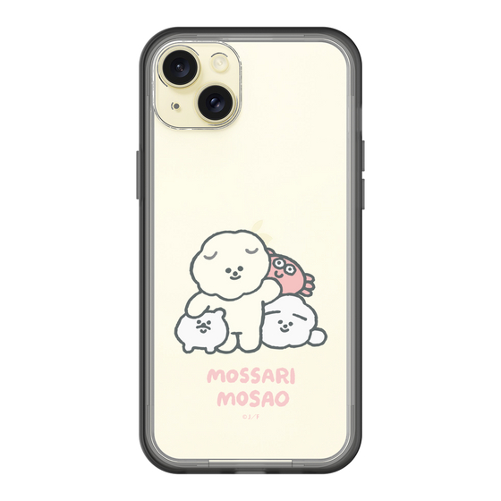 Slim Protection Premium Case［ Mossari Mosao - Everyone Together - Clear ］