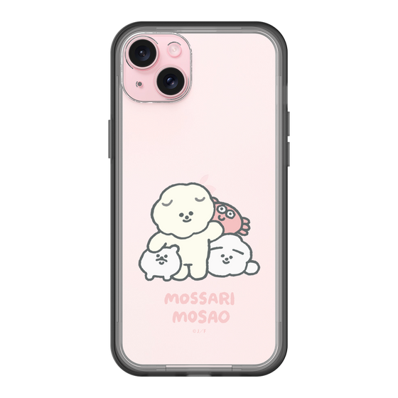Slim Protection Premium Case［ Mossari Mosao - Everyone Together - Clear ］