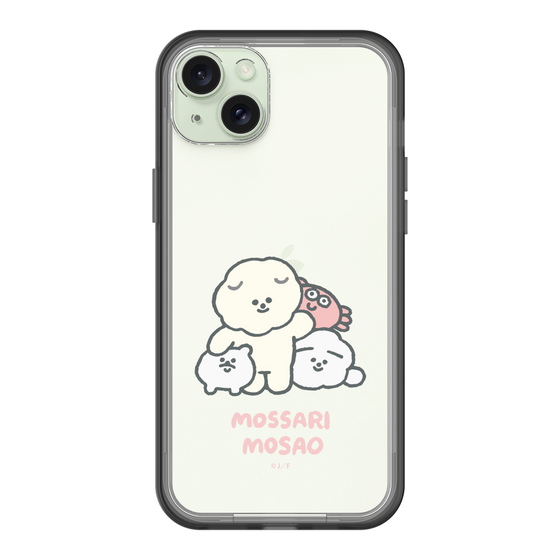 Slim Protection Premium Case［ Mossari Mosao - Everyone Together - Clear ］
