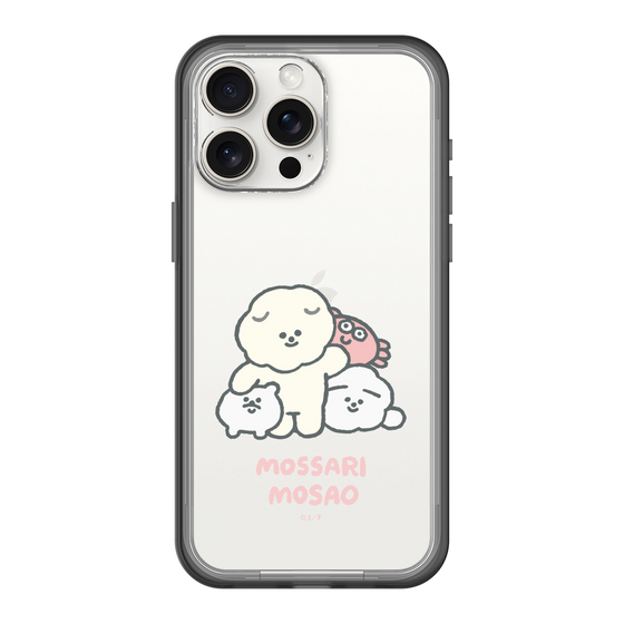 Slim Protection Premium Case［ Mossari Mosao - Everyone Together - Clear ］