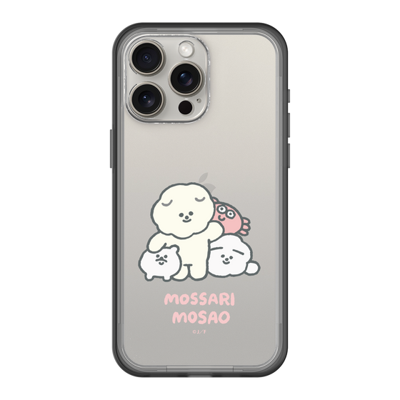 Slim Protection Premium Case［ Mossari Mosao - Everyone Together - Clear ］