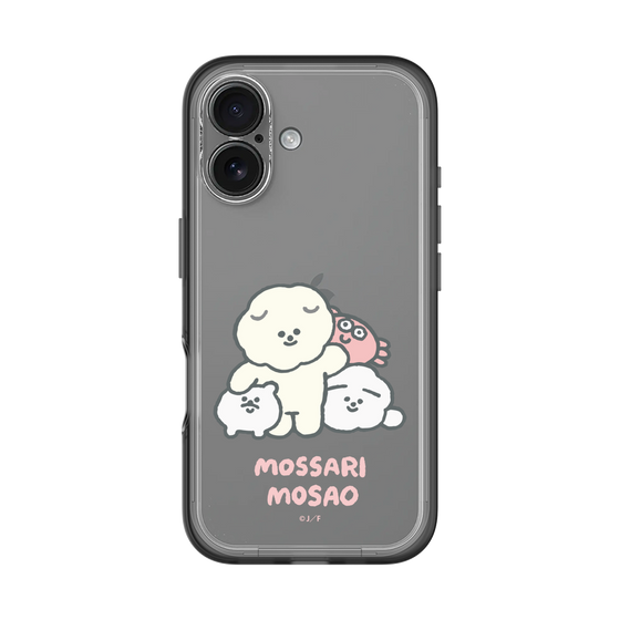 Slim Protection Premium Case［ Mossari Mosao - Everyone Together - Clear ］