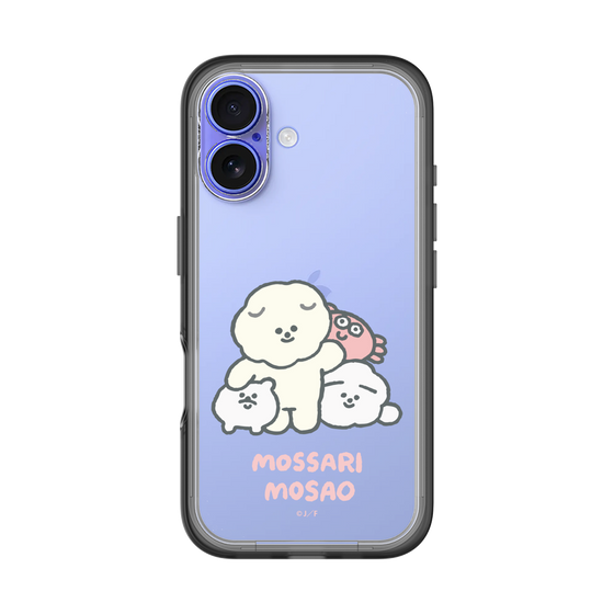 Slim Protection Premium Case［ Mossari Mosao - Everyone Together - Clear ］