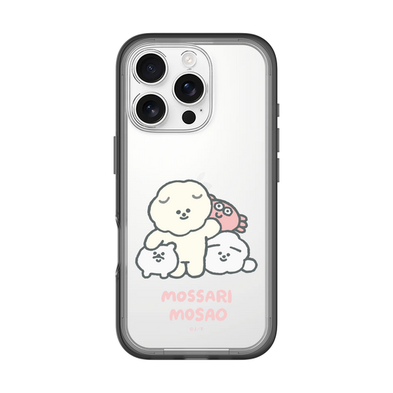 Slim Protection Premium Case［ Mossari Mosao - Everyone Together - Clear ］