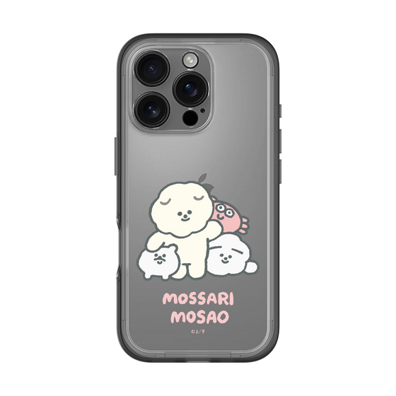 Slim Protection Premium Case［ Mossari Mosao - Everyone Together - Clear ］
