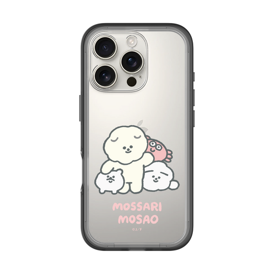 Slim Protection Premium Case［ Mossari Mosao - Everyone Together - Clear ］