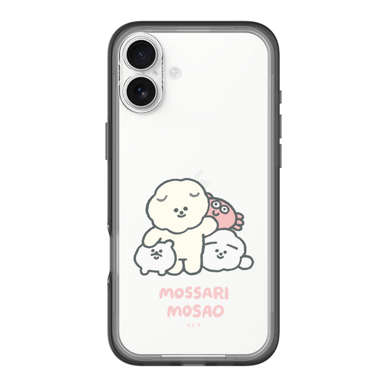 Slim Protection Premium Case［ Mossari Mosao - Everyone Together - Clear ］
