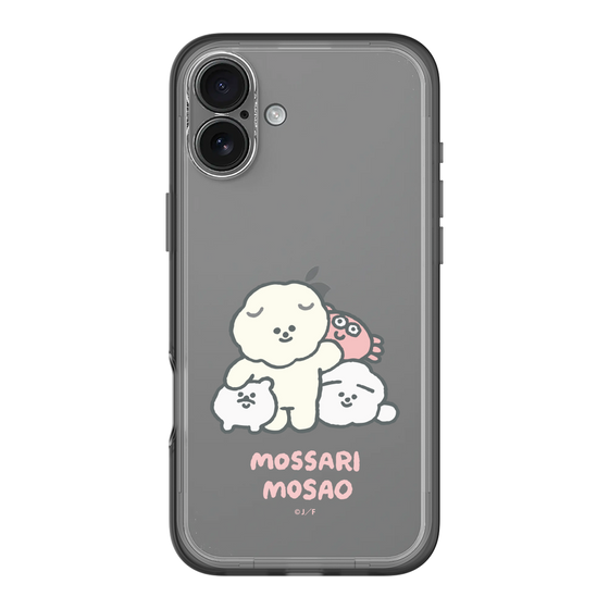 Slim Protection Premium Case［ Mossari Mosao - Everyone Together - Clear ］