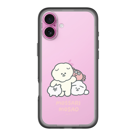 Slim Protection Premium Case［ Mossari Mosao - Everyone Together - Clear ］
