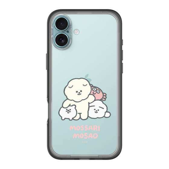 Slim Protection Premium Case［ Mossari Mosao - Everyone Together - Clear ］