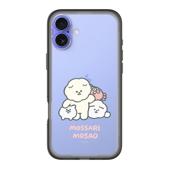 Slim Protection Premium Case［ Mossari Mosao - Everyone Together - Clear ］