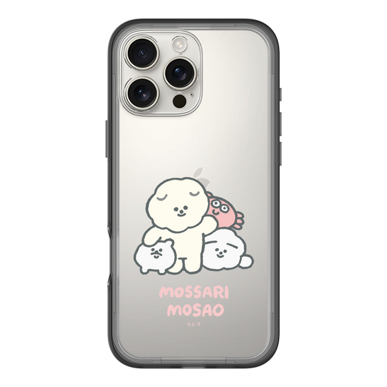 Slim Protection Premium Case［ Mossari Mosao - Everyone Together - Clear ］