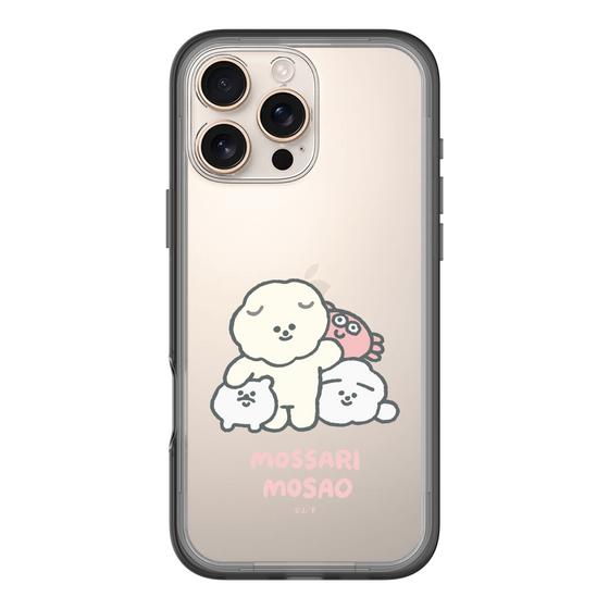 Slim Protection Premium Case［ Mossari Mosao - Everyone Together - Clear ］
