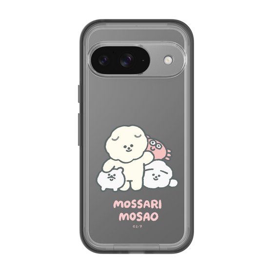 Slim Protection Premium Case［ Mossari Mosao - Everyone Together - Clear ］