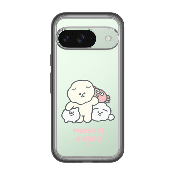Slim Protection Premium Case［ Mossari Mosao - Everyone Together - Clear ］