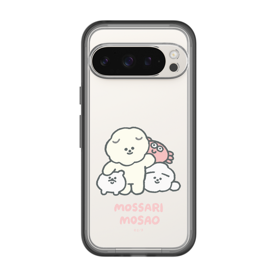 Slim Protection Premium Case［ Mossari Mosao - Everyone Together - Clear ］