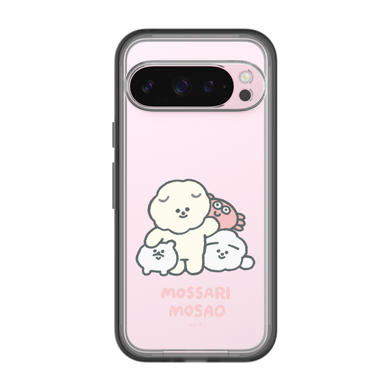 Slim Protection Premium Case［ Mossari Mosao - Everyone Together - Clear ］