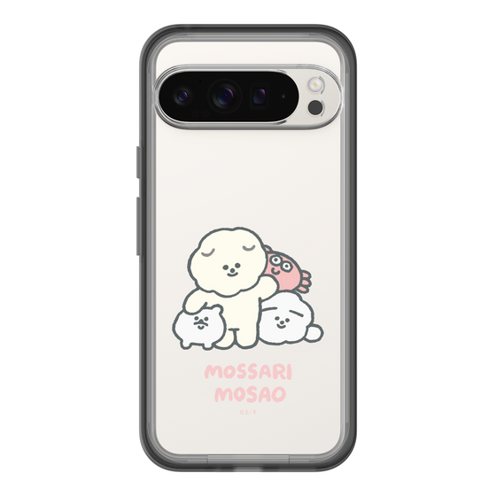 Slim Protection Premium Case［ Mossari Mosao - Everyone Together - Clear ］