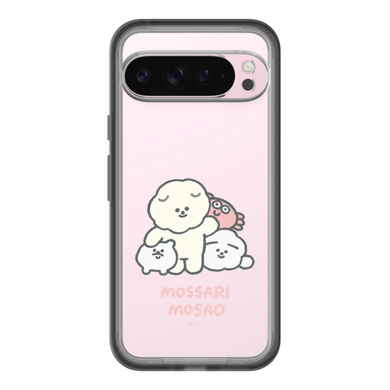 Slim Protection Premium Case［ Mossari Mosao - Everyone Together - Clear ］