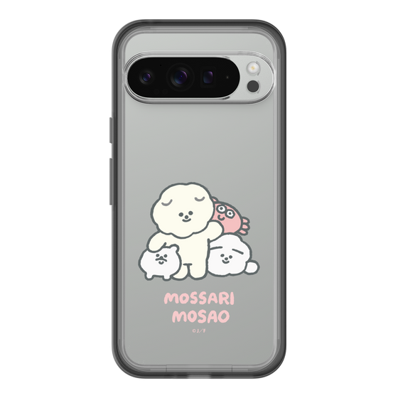 Slim Protection Premium Case［ Mossari Mosao - Everyone Together - Clear ］