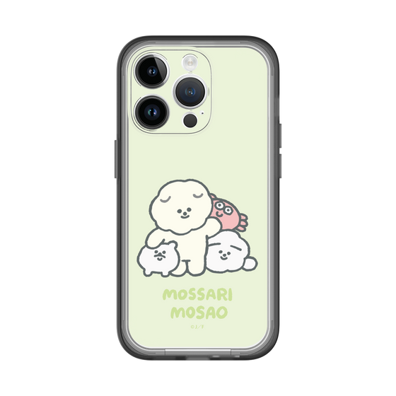 Slim Protection Premium Case［ Mossari Mosao - Everyone Together - Green ］